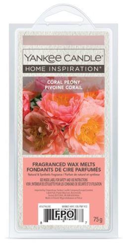 YANKEE CANDLE Yankee Candle Home Inspiration cera per diffusore fragranza Coral Peony
